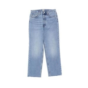 토템 E 데님 스트레이트 팬츠 222235741 000 485 WORN BLUE 관부가세 포
