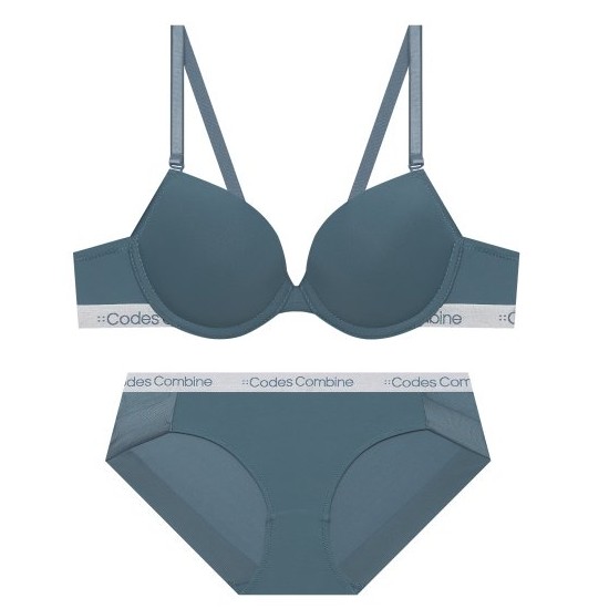 코데즈컴바인 코데즈컴바인이너웨어 파스텔 샤인밴드 브라팬티세트 CDWRP181DBU (1세트)