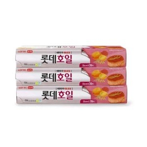 롯데이라이프 롯데호일 33cm x 30m 16㎛ (3개)_이미지