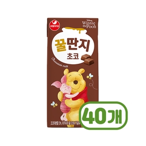 서울우유 초코 꿀딴지 180ml (40개)