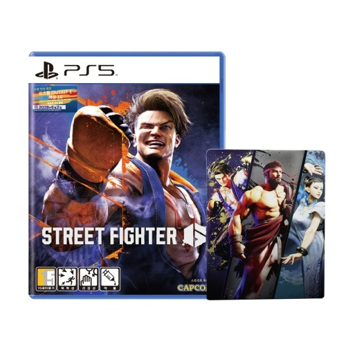 캡콤 스트리트 파이터 6 한글판 (PS5, 스틸북에디션/패키지디스크)