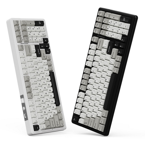 AULA F99 유무선 기계식 블랙 한글 (저소음 피치축 V2)_이미지