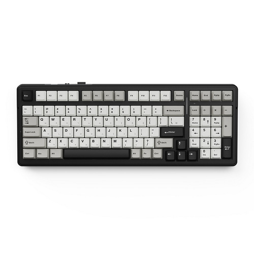 AULA F99 유무선 기계식 블랙 한글 (저소음 피치축 V2)_이미지