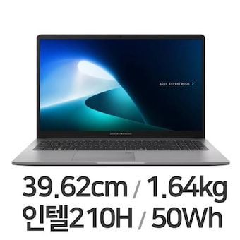 <b>ASUS</b> <b>ExpertBook</b> P1 P1503CVA-S72002 WIN11 16GB램