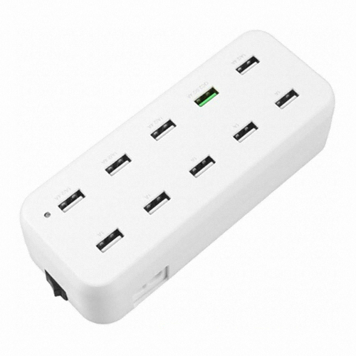 라이트컴 COMS 60W 2.4A 10포트 충전기 LS414 LS415_이미지