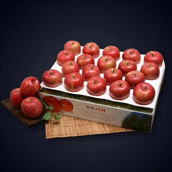 참다올 GAP인증 청송주왕산 사과세트 15개(과) 4kg (1개)