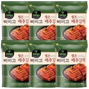 비비고 썰은 배추김치 400g (6개)_이미지