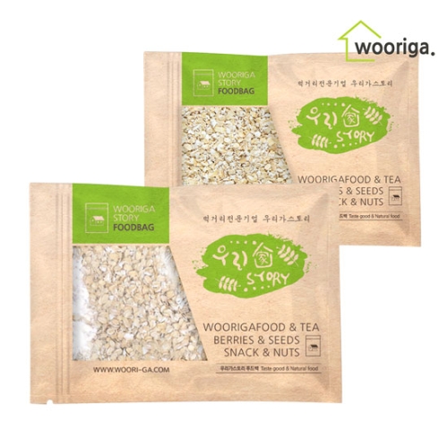 트레이더스 압착 귀리 오트밀 1kg+1kg (2개)_이미지