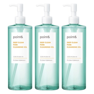 포인트앤 딥 클린 포어 클렌징 오일 490ml (3개)_이미지