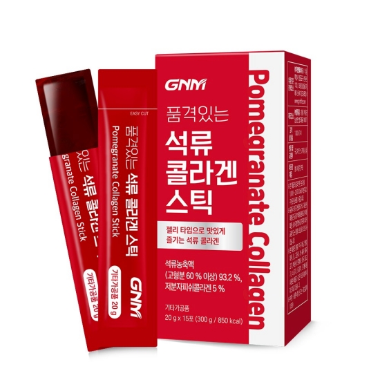 GNM자연의품격 품격있는 석류 콜라겐 스틱 15포 (6개)_이미지