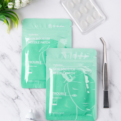 [불명] 닥터힐란 스킨부스터 니들 패치 피부진정 9ea_이미지