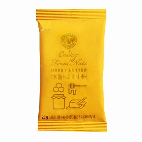산과들에 파이널너츠 허니버터 20g (20개)