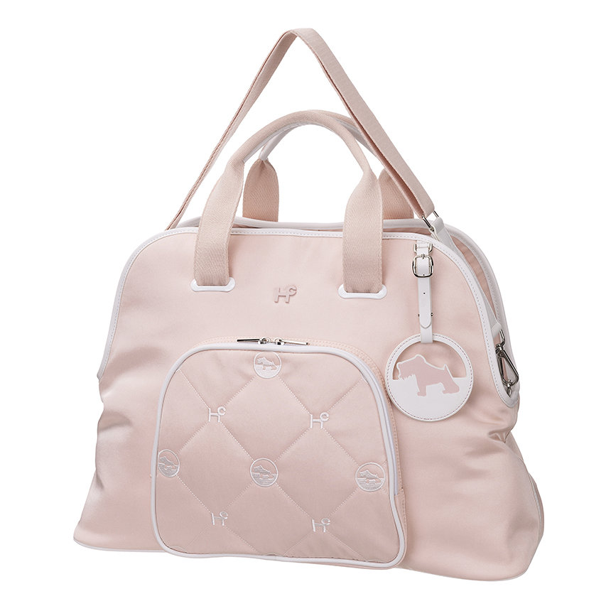 힐크릭 H422 여성 퀼팅 보스턴백 핑크_이미지