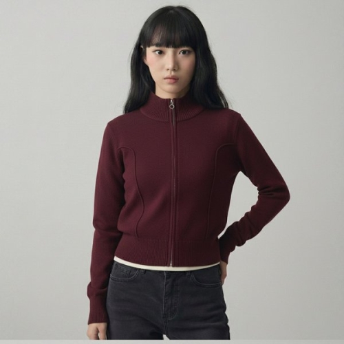 행텐 여성하이넥집업가디건 10540-140-865-37X-SH 1008347