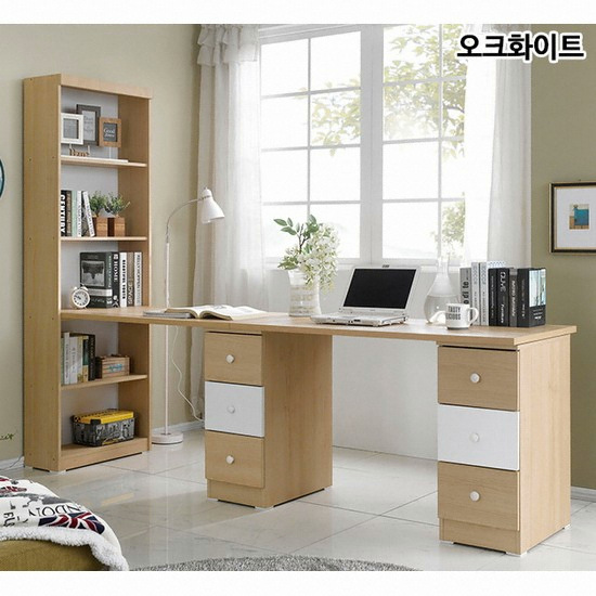 젠시아 지미 h형 책상세트  (2200x600)_이미지