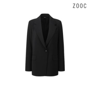 ZOOC 소매 레터링 원버튼 슬림 자켓 BK_V242MSF933이미지입니다. 누르면 해당 게시물로 새창이동합니다.