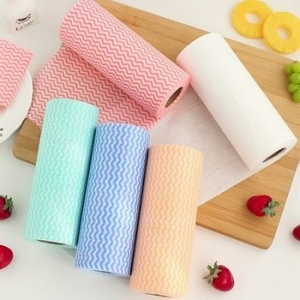 40매 일회용 다용도 수세미 행주 투명 9702661