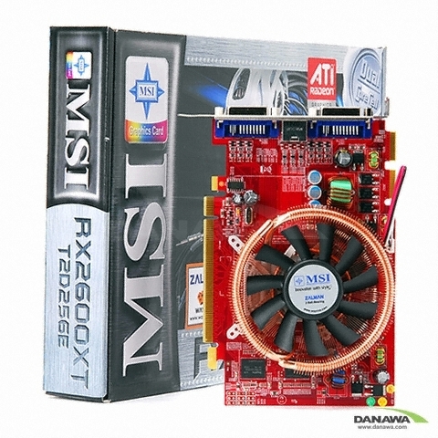 MSI 라데온HD 2600XT RX2600XT-T2D256E 256MB VF9_이미지