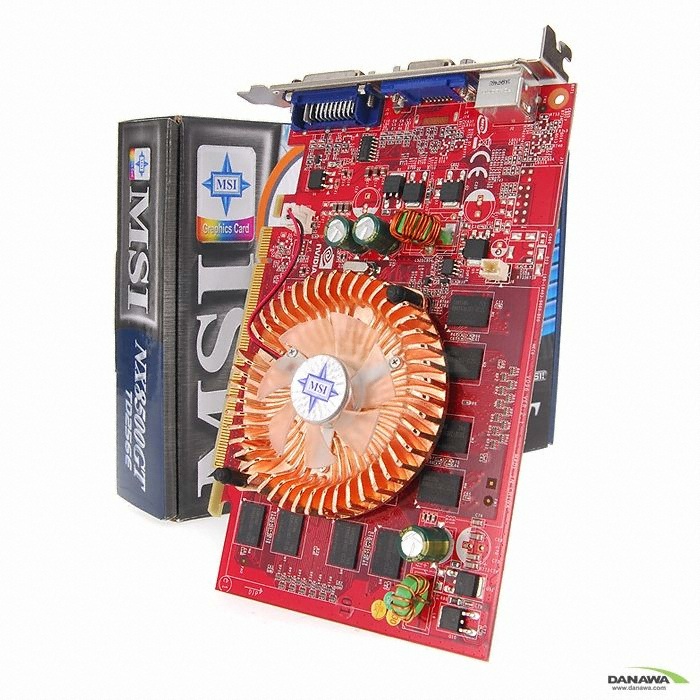 MSI 지포스 8500GT NX8500GT-TD256E Shader OC 256MB 웨이코스_이미지