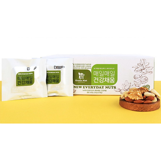 그린너트 뉴 에브리데이 넛츠 매일매일 건강채움 20g 25개입 선물세트 (2개)_이미지
