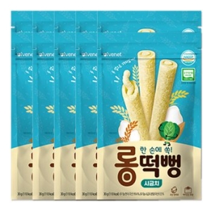 아이배냇 롱떡뻥 시금치 30g (10개)_이미지