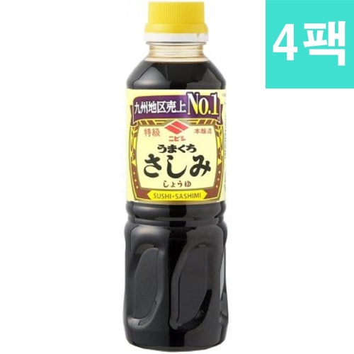 니비시 사시미 쇼유 360ml (4개)_이미지