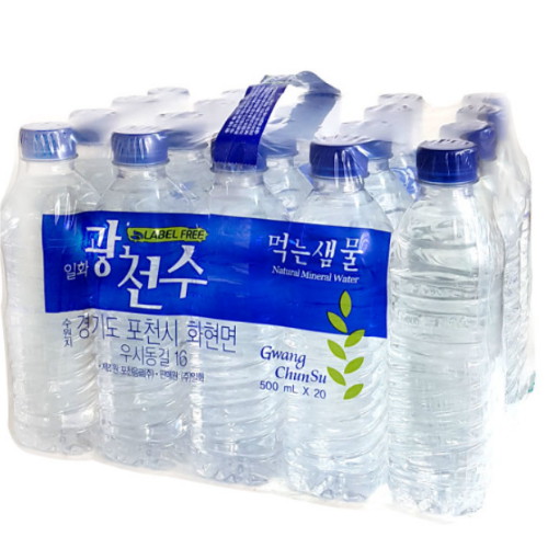일화 광천수 무라벨 500ml (20개)_이미지