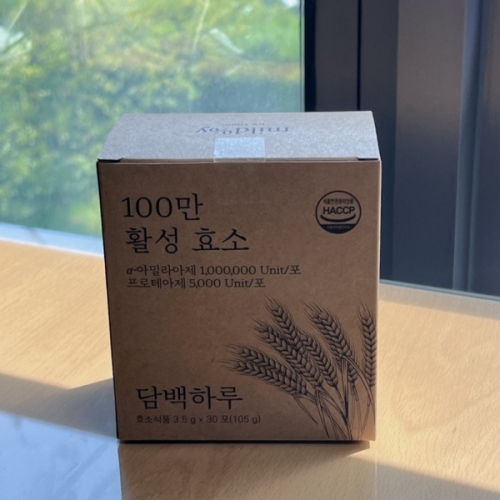  담백하루 100만 활성 효소 30포 [1개]