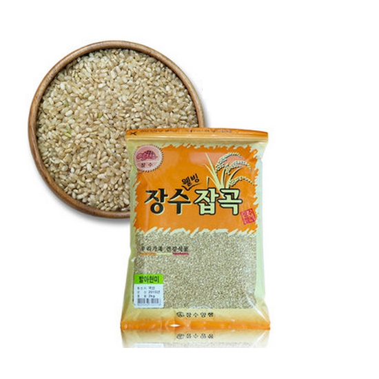 장수잡곡 발아현미 2kg (20년산)