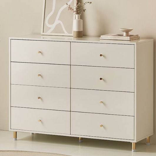 나누벨  타벨라 4단 와이드 높은 서랍장 1200