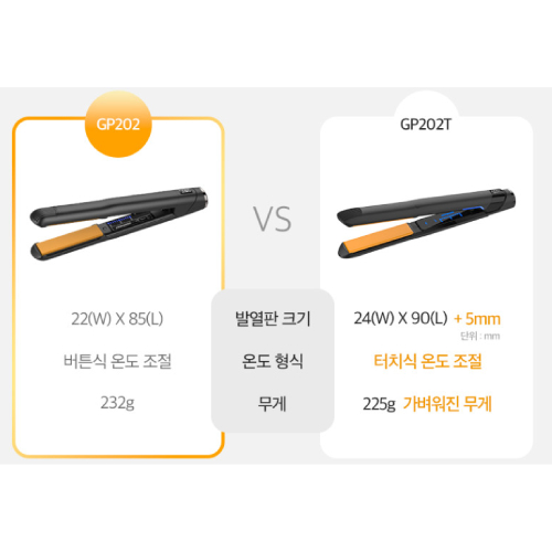 언일전자 글램팜 글램뮤즈 터치 볼륨 GP202T (글램팬더)_이미지