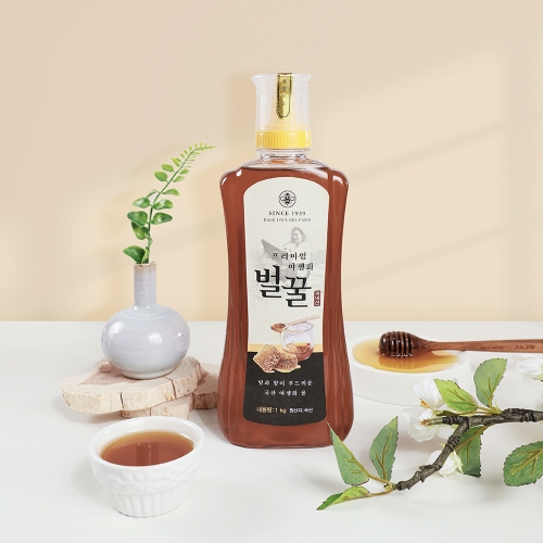 백화농원 프리미엄 야생화꿀 1kg 튜브_이미지