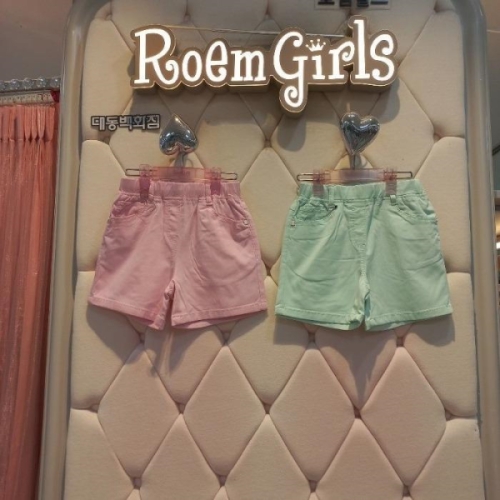  로엠걸즈 DP01 스판짱 3부컬러 팬츠 스판짱3부 컬러팬츠 RGTA2541C S31862544