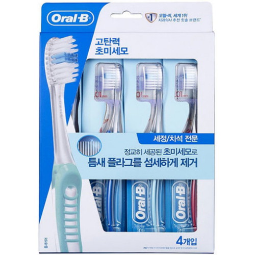 오랄비 고탄력 초미세모 틈새케어 칫솔 (8개)_이미지