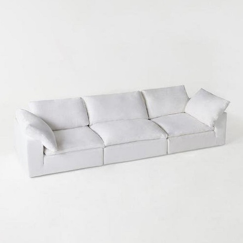 까사미아 캄포럭스 패브릭 소파 4인용