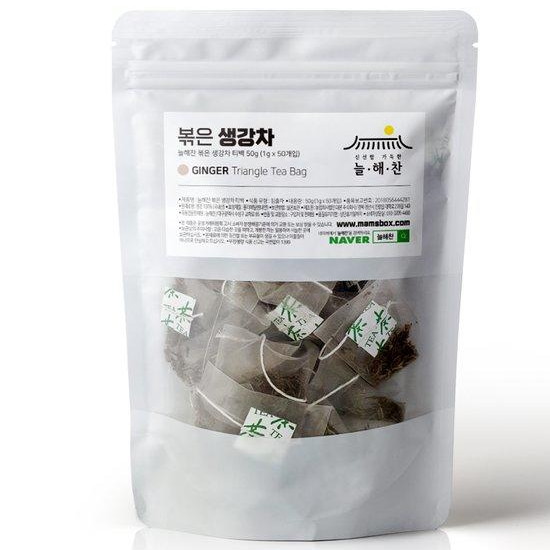 늘해찬 볶은 생강차 50T (1개)_이미지