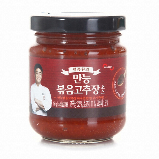 백쿡 백종원의 만능 볶음 고추장 소스 150g (3개)