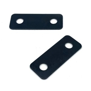 아이베란다 작은 평철 블랙 연결 브라켓 9x24mm EC_이미지