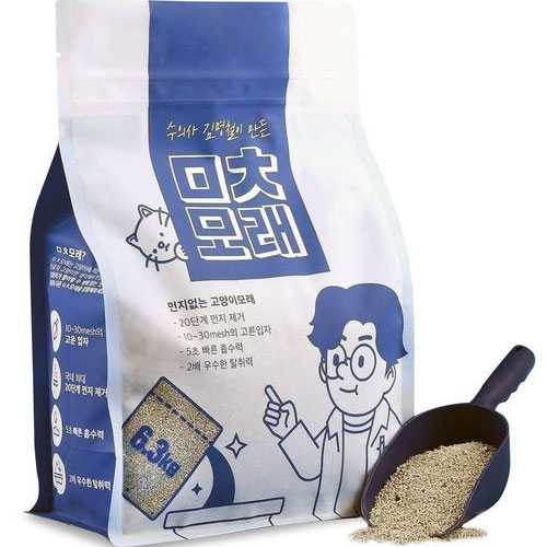 펫프렌즈 ㅁㅊ모래 벤토나이트 6.3kg (1개)_이미지