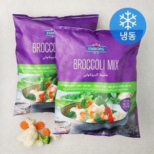 엠보그 브로콜리 믹스 냉동 750g 2입_이미지