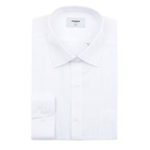 레노마 셔츠 긴소매일반핏 구김적은 모달 필라필 솔리드셔츠 RZRSG0-001-WH7