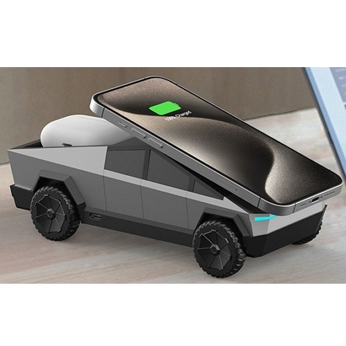 사이버 트럭 다기능 3in1 무선충전기