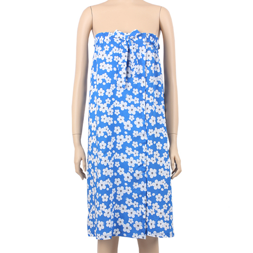 러브어필 오션블루플라워 리본 고급 샤워가운 6037SG