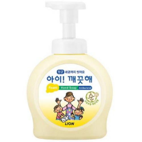CJ라이온 아이깨끗해 순 항균 폼 핸드 솝 490ml (1개)