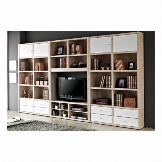 우아미가구 레즐리 5단 수납책장 (120cm)_이미지