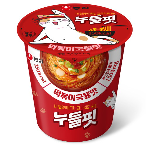 농심 누들핏 떡볶이국물맛 50.4g (3개)_이미지