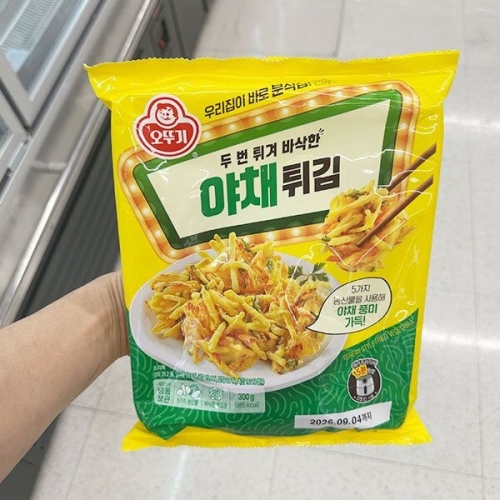 오뚜기 야채튀김 300g (1개)