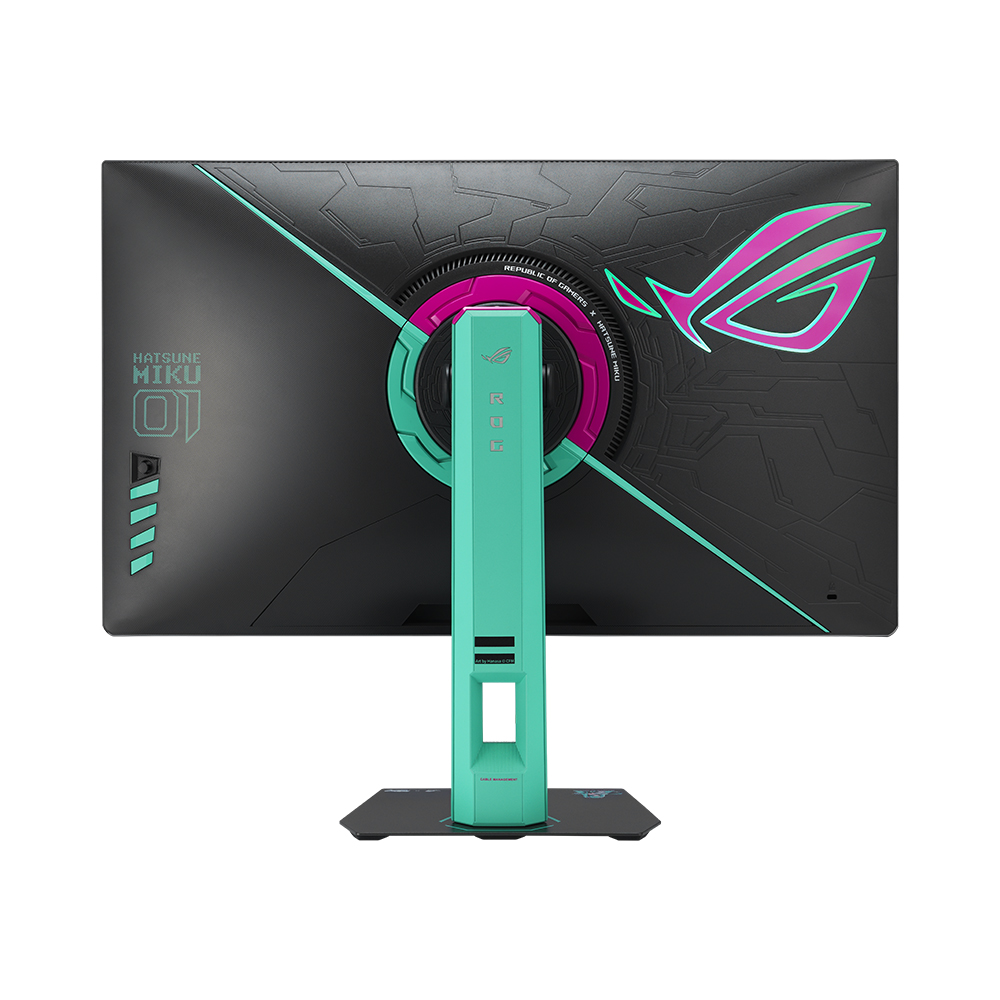ASUS ROG STRIX XG27ACMEG-G 하츠네 미쿠 에디션_이미지