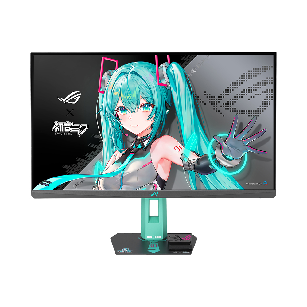 ASUS ROG STRIX XG27ACMEG-G 하츠네 미쿠 에디션_이미지