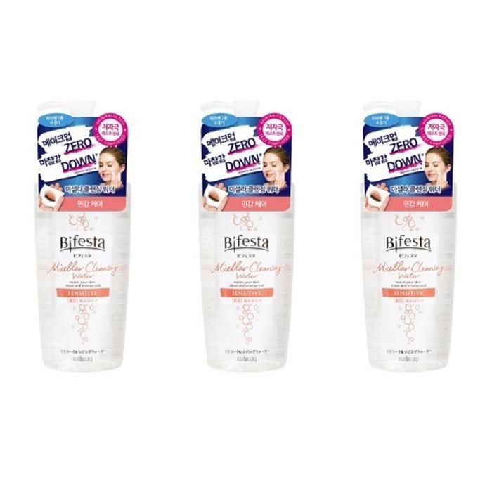 비페스타 미셀라 클렌징 워터 센시티브 400ml (3개)_이미지